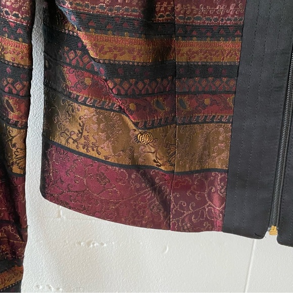 Joseph Ribkoff Metalic Detail Jacket - Picture 5 of 11